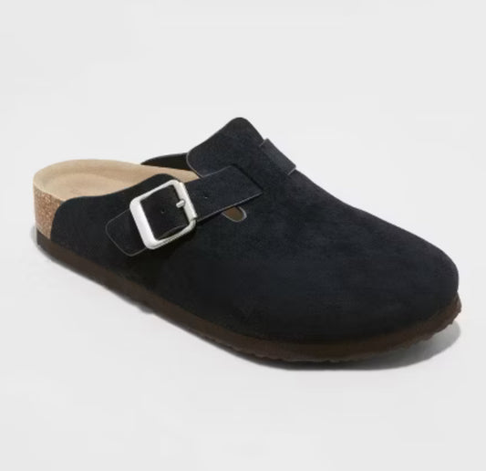 Women's Betsy Clog Mule Flats - Universal Thread™ Black