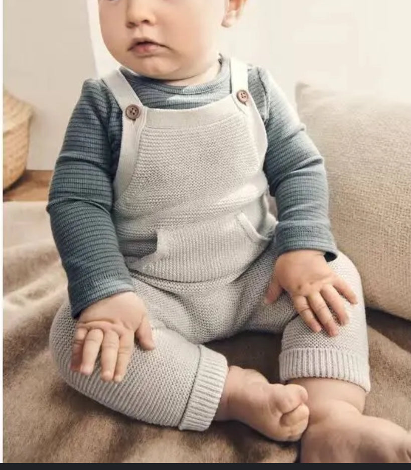 Little Planet Baby by carter's Organic Sweater Knit Overalls