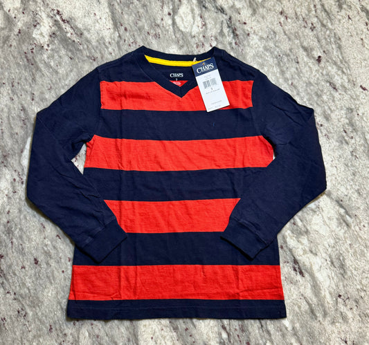 Boy’s Chaps Long Sleeve Striped T-Shirt