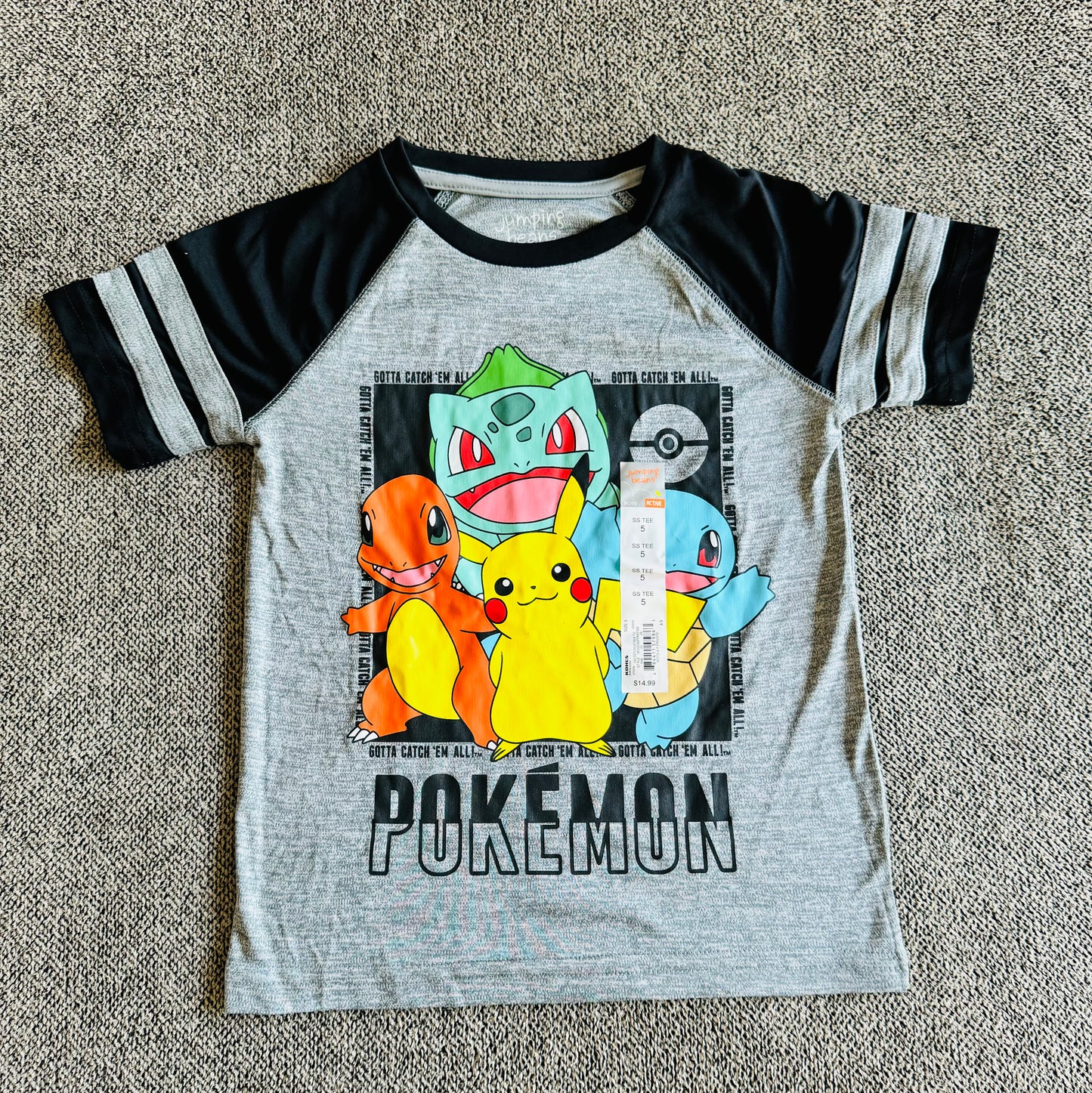 Boys Pokémon Graphic Active T-Shirt