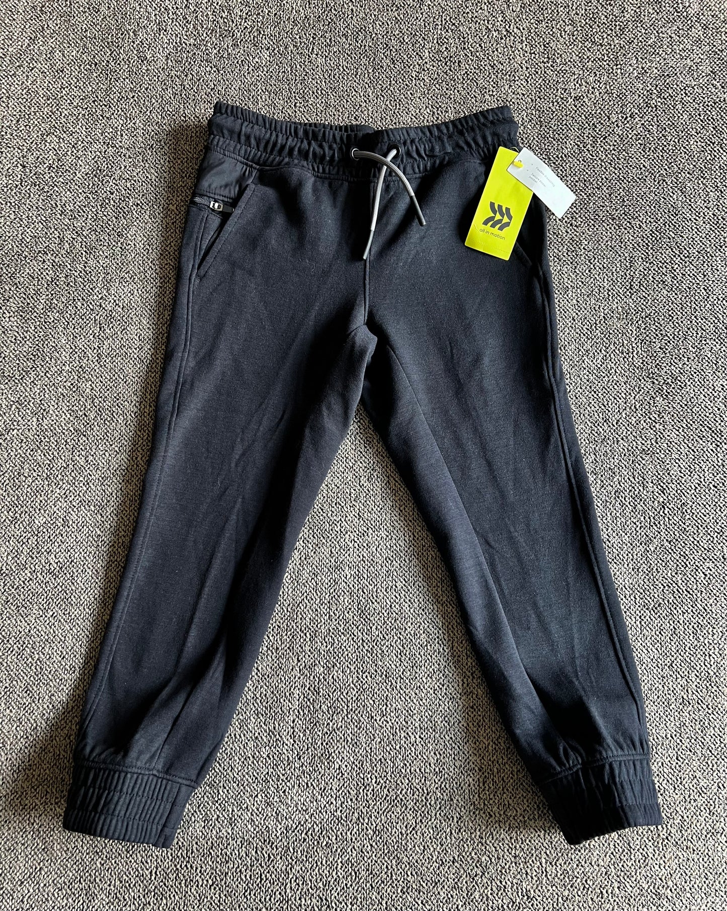 Boys' Premium Fleece Ponte Pants - Black