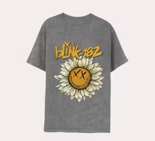 Blink 182 AdultUnisex  Short Sleeve Graphic Cotton T-shirt