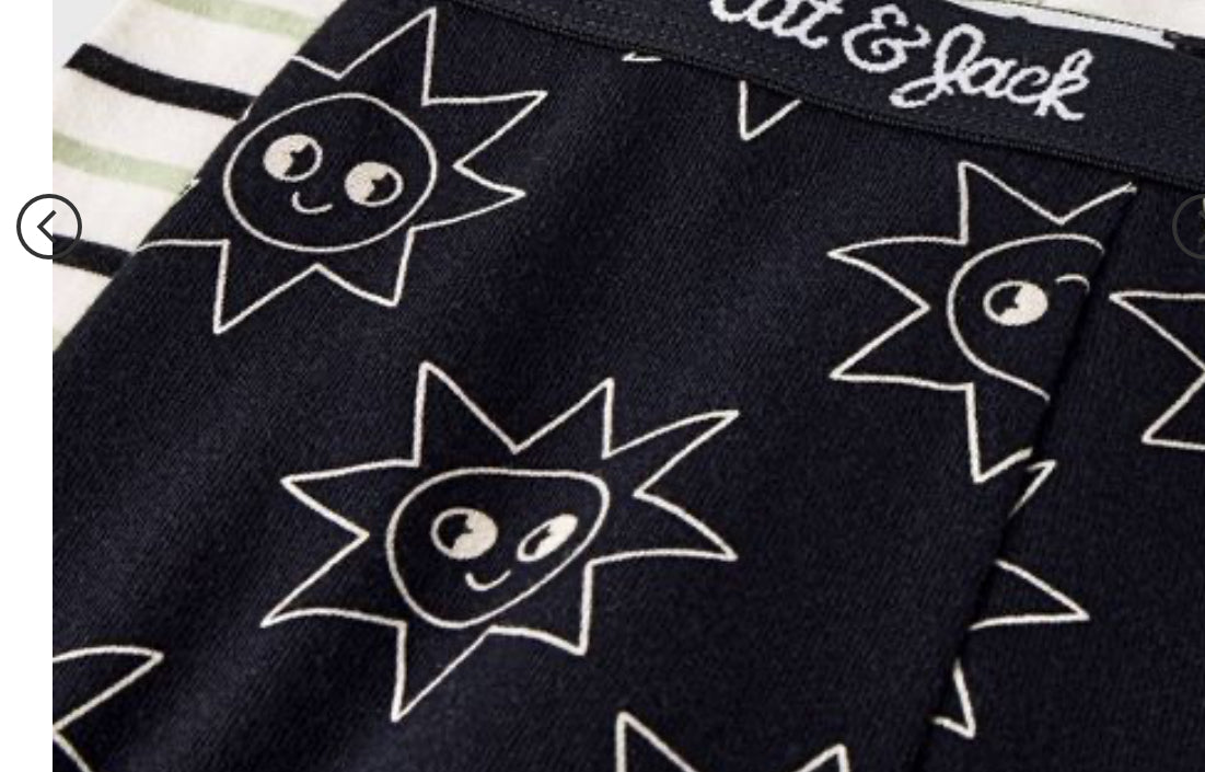 Toddler Boys' 2pc Sun Pajama Set - Cat & Jack™ Black