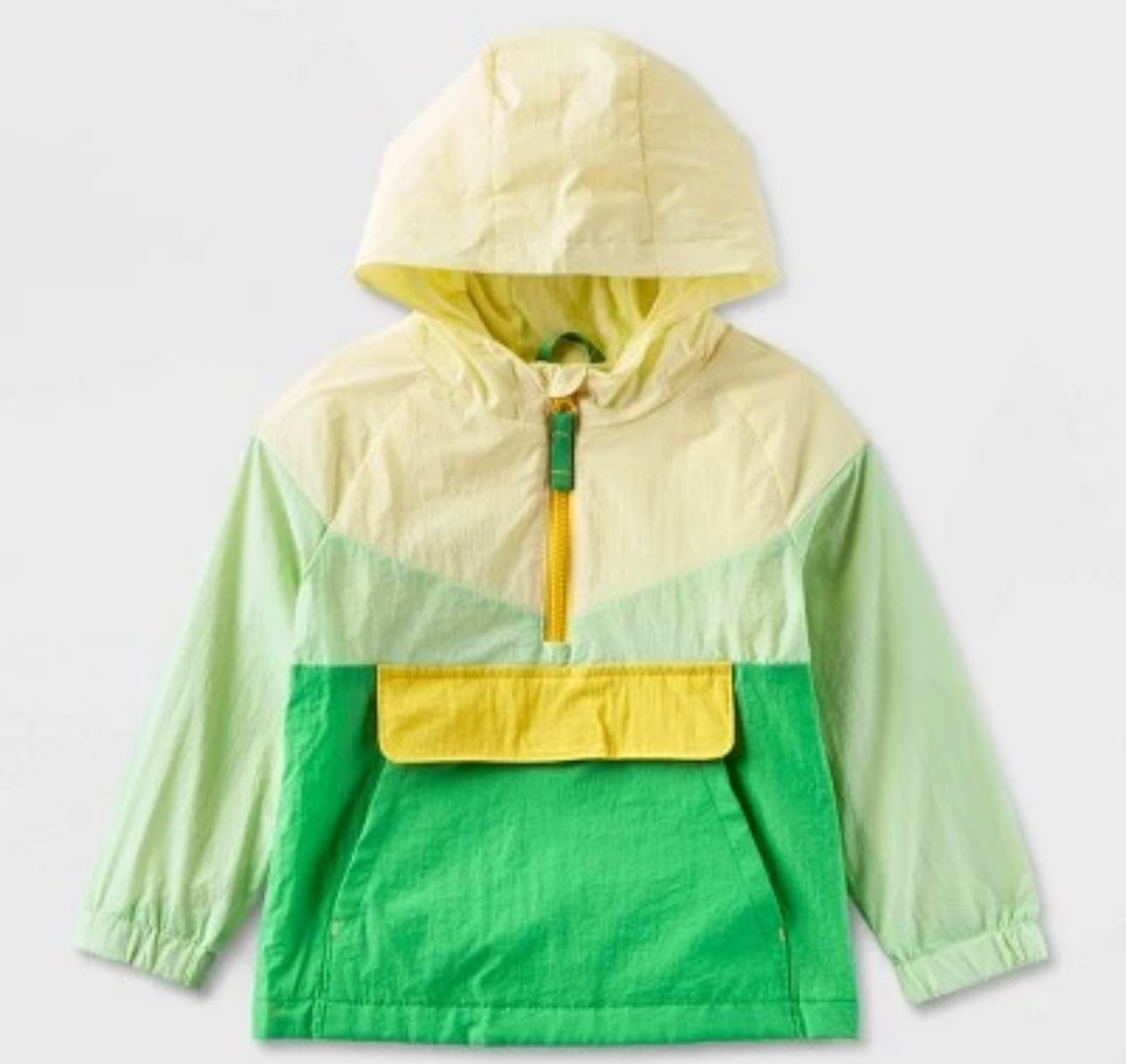 Toddler Lined Colorblock Anorak Jacket – Cat & Jack™ Green