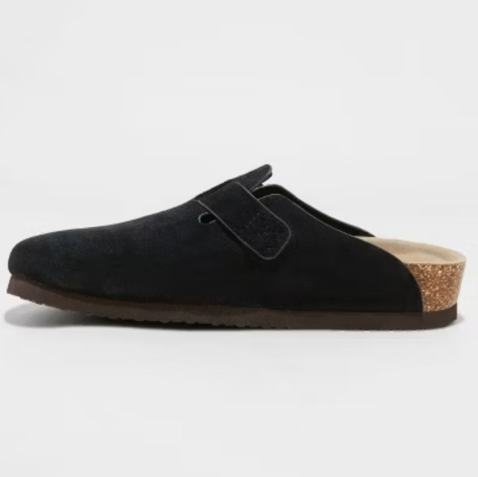 Women's Betsy Clog Mule Flats - Universal Thread™ Black