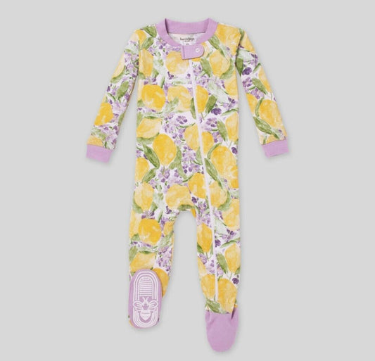 Burt's Bees Baby baby-girls Snug Fit Sleeper Pajamas Zip Front