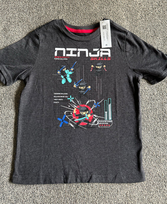 Boys Ninja Graphic T-Shirt