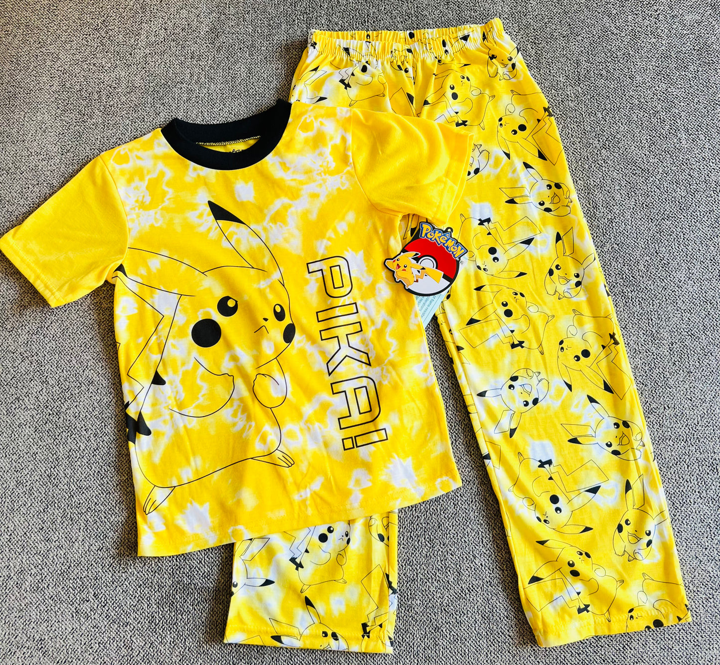 Boy’s 2-Piece Pokemon Pajama Set