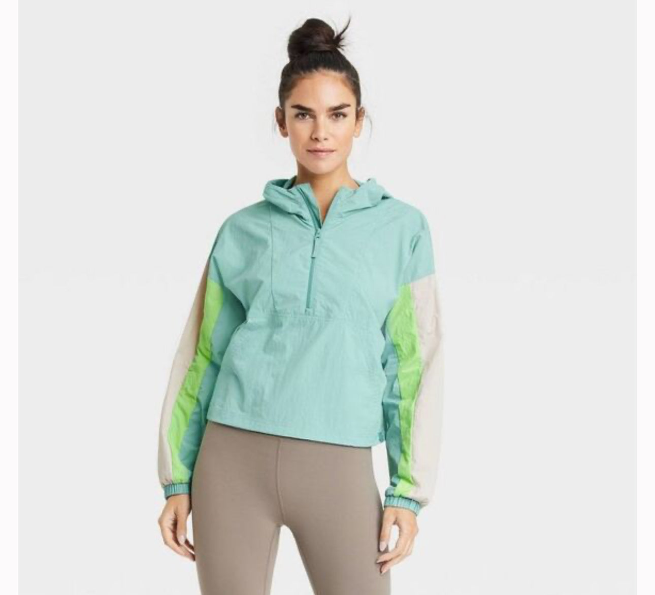 Women's 1/4 Zip Pullover Windbreaker- JoyLab