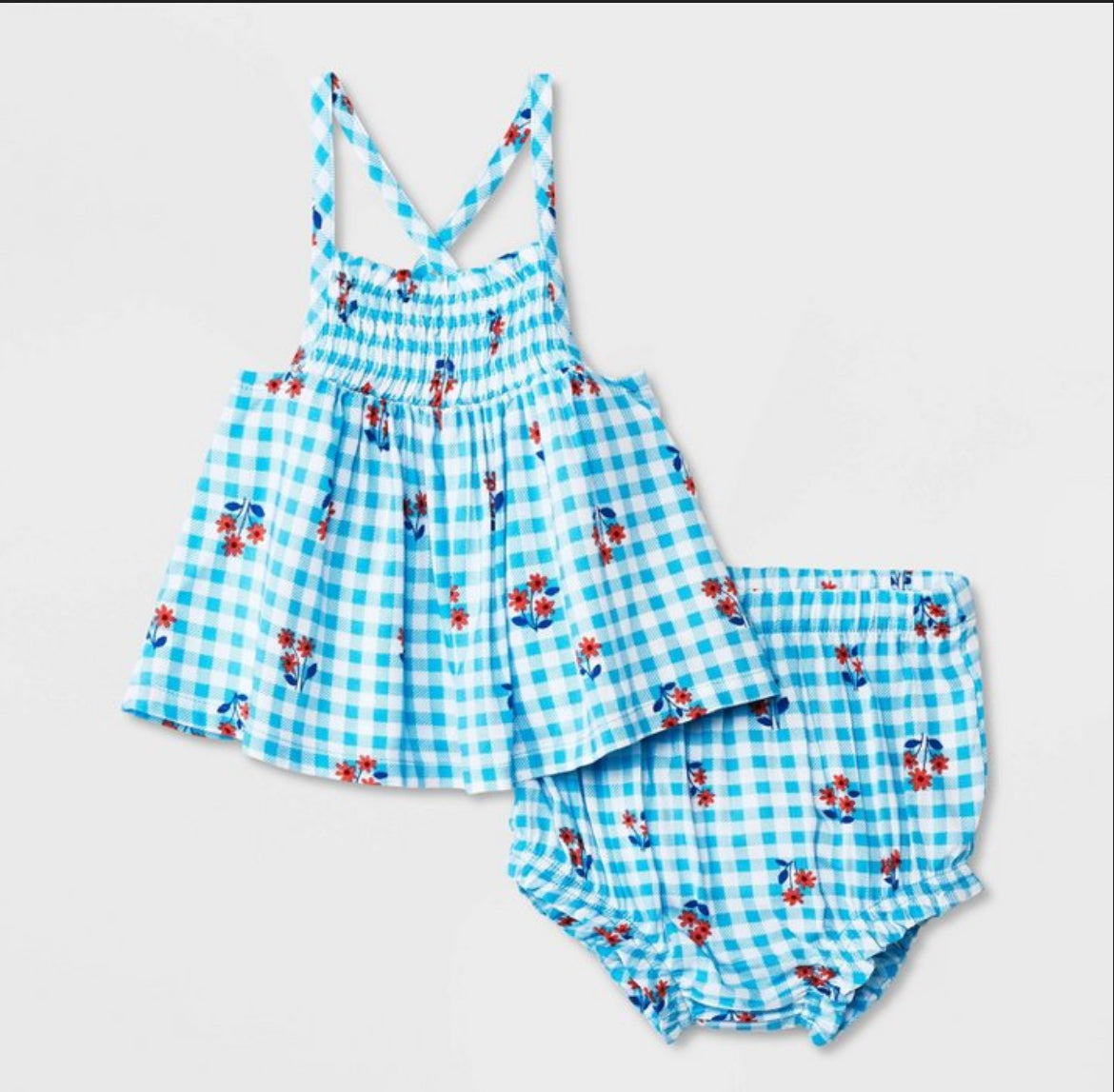 Baby Girls' Challis Top & Bottom Set