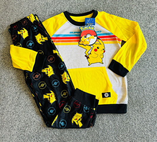 Boys 2pc Long Sleeve Pokemon Pajama Set