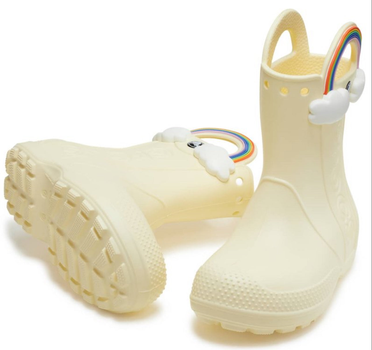 Crocs Kids' Handle It Rainbow Rain Boots