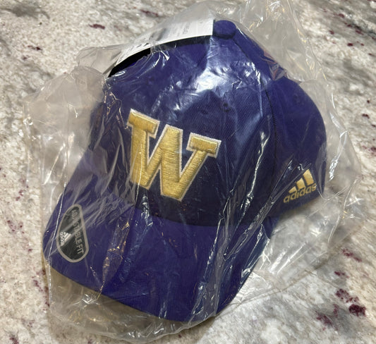 Adidas University Of Washington Adjustable Fit Hat