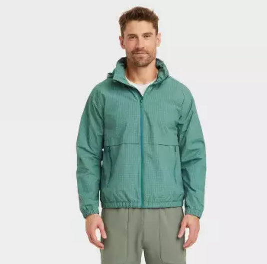 Men’s All In Motion Windbreaker- Green