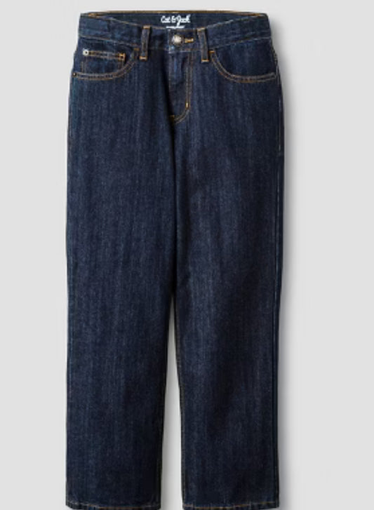 Boys' Relaxed Straight Jeans - Cat & Jack