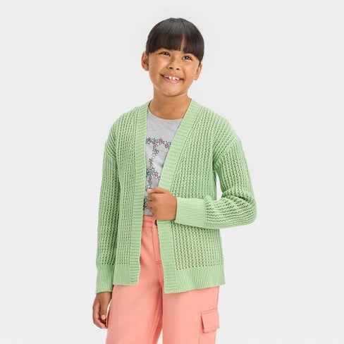 Girls Knit Sweater Cardigan - Cat &Jack