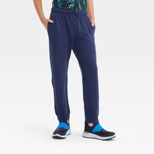 Boys' Waffle Joggers - All in Motion- Navy