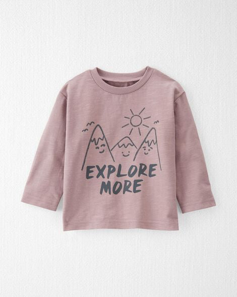 Little Planet by Carters Baby Organic Cotton Explore More Graphic Tee