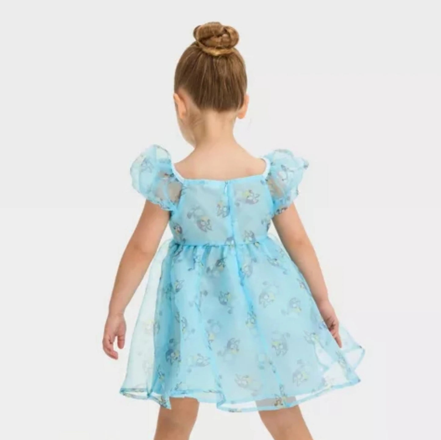 Toddler Girls Tulle Bluey Dress