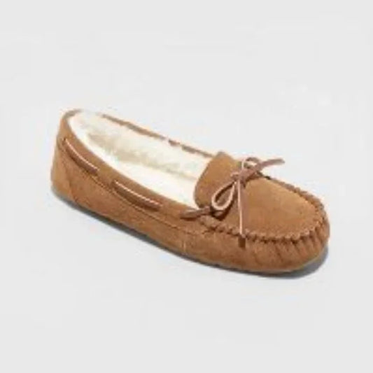 Star above Chaia moccasin slippers