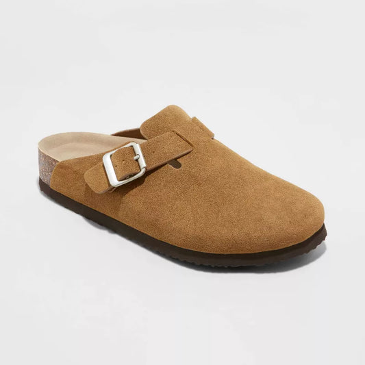 Women's Betsy Clog Mule Flats - Universal Thread™ Cognac