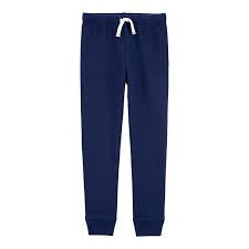 Carters Pull On Fleece Lined Jogger - Navy