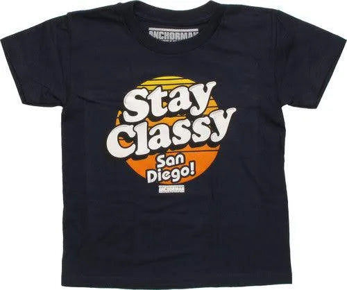 Boys Anchorman “Stay Classy San Diego” Graphic T-Shirt